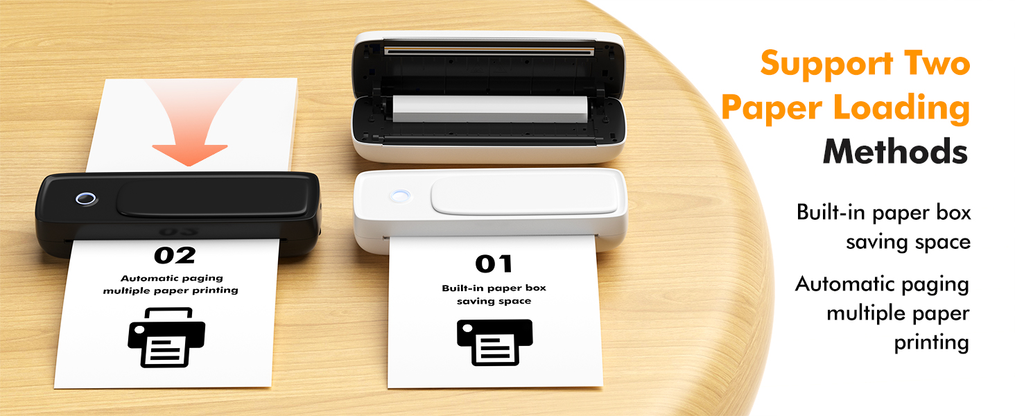 Portable  Thermal Paper Printe - Thermal Printer 评论和价格