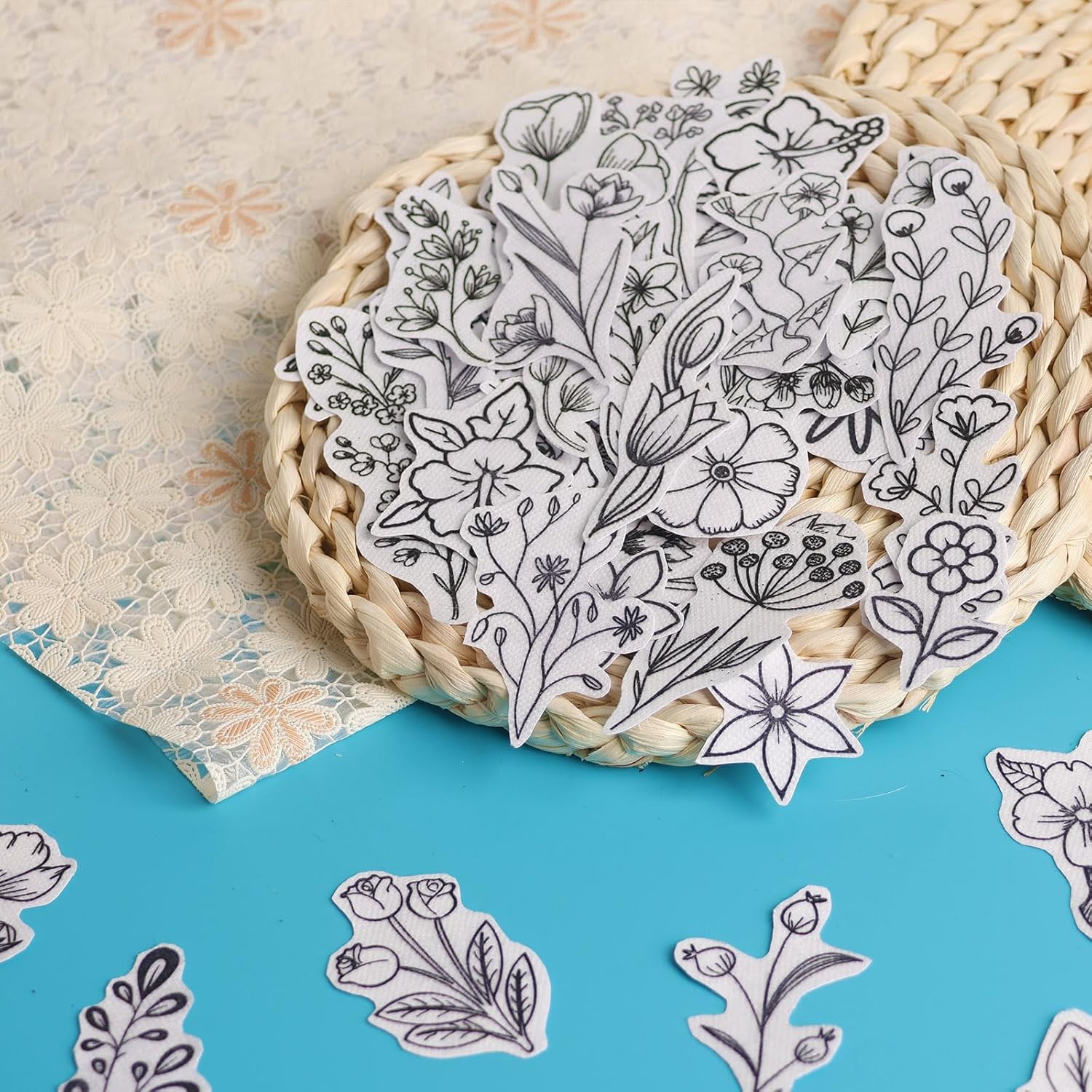 50Pcs Water Soluble Embroidery - Printer Paper 评论和价格