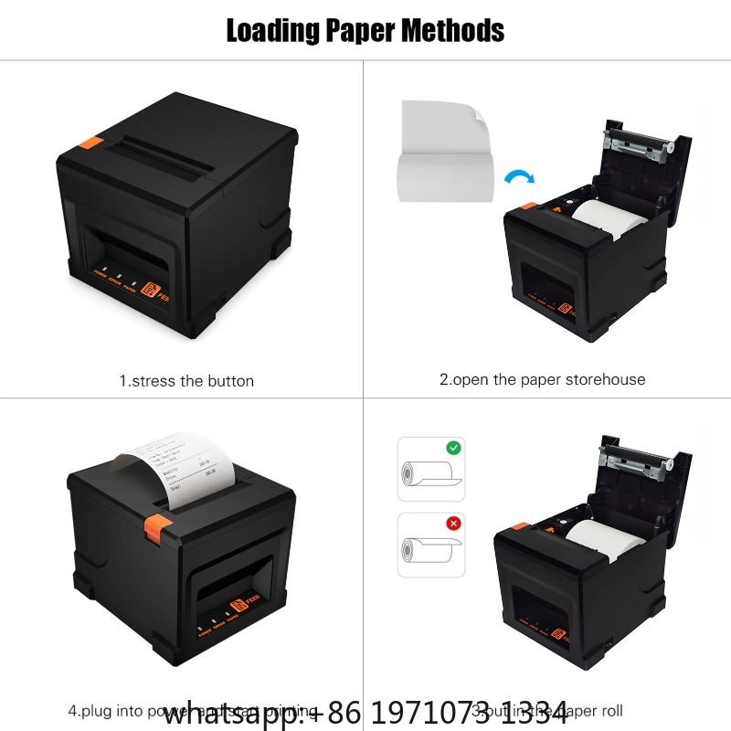 【POS-8360】80mm USB+LAN Receipt - Receipt Printer 评论和价格