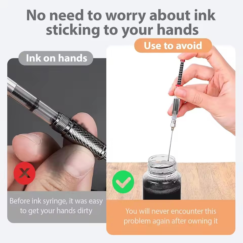 1-10pcs Fountain Pen Filler In - Ink Cartridge 评论和价格